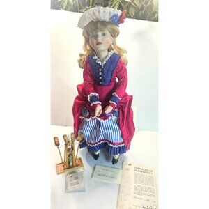 Marie Osmond Fine Porcelain Collector Doll Limited Edition "Eleanor" 318/2500 Wi